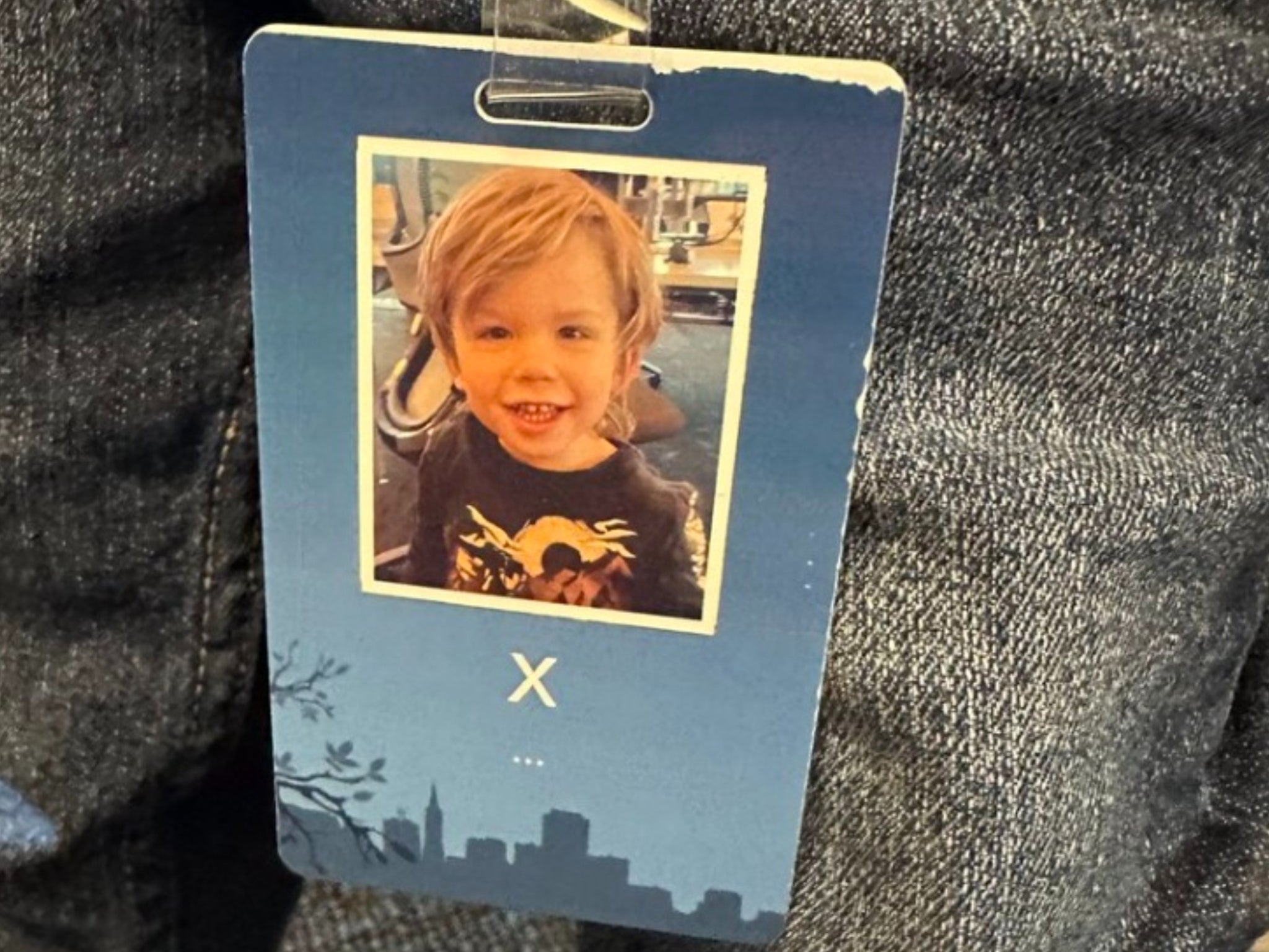 Elon Musk’s son X wore an employee badge on his visit to Twitter