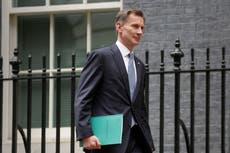 Jeremy Hunt preparing ‘slim budget without tax cuts’