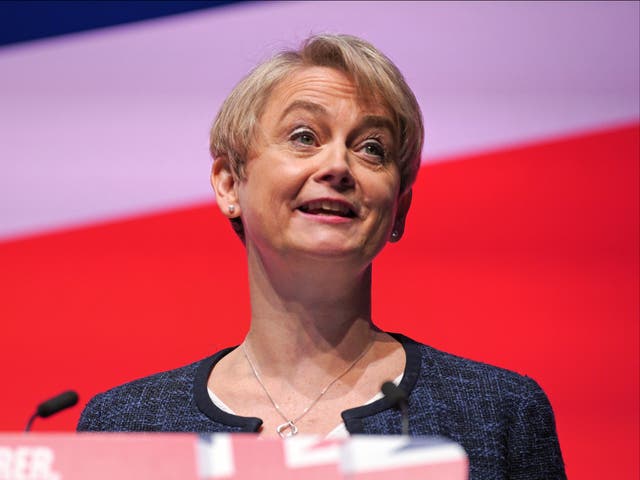 <p>Labour’s shadow home secretary Yvette Cooper</p>