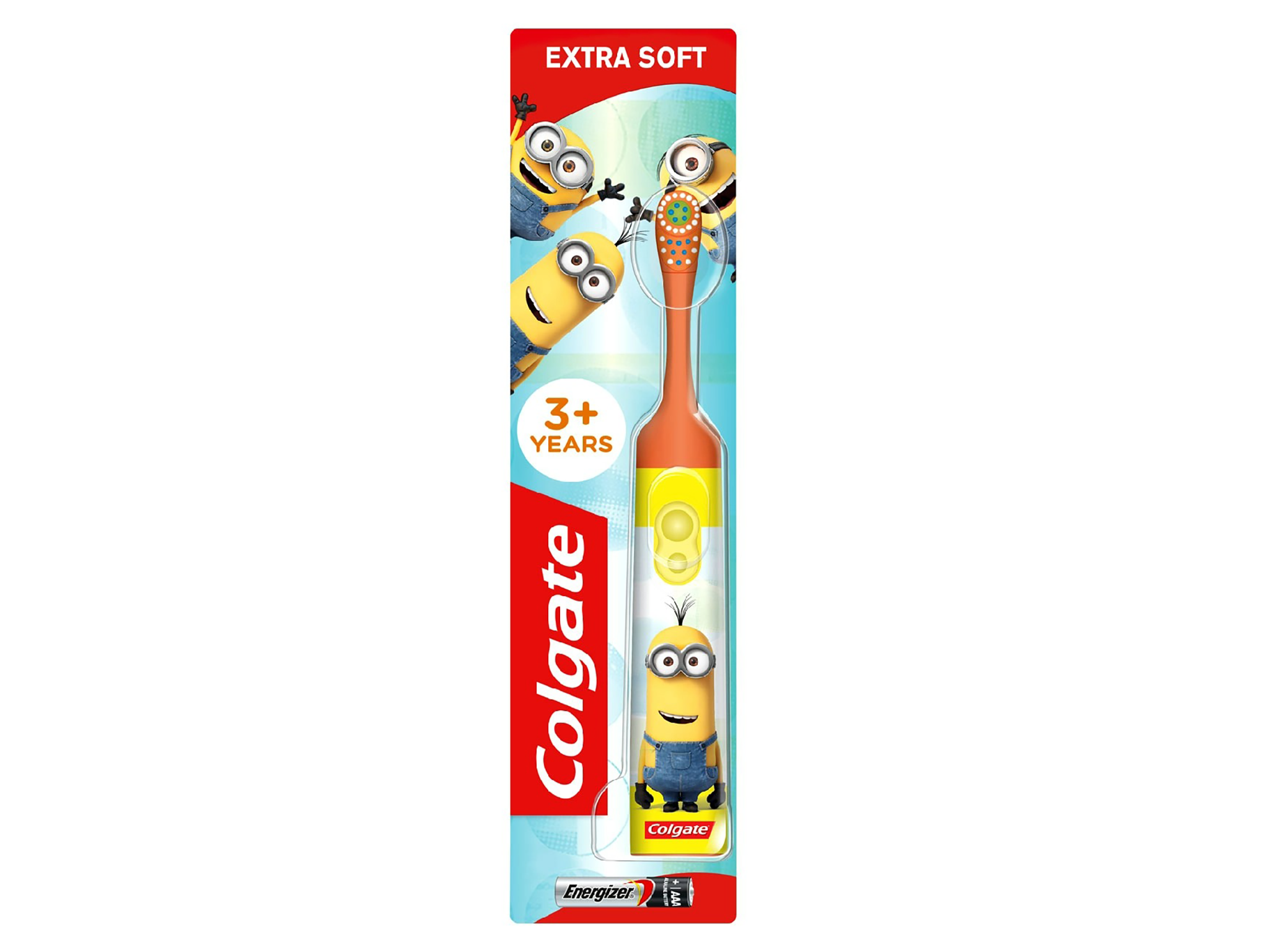 Colgate minions extra soft battery kids toothbrush
