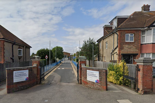 <p>The child, whose name, age nor gender have been identified, was a pupil at Hove Park School</p>