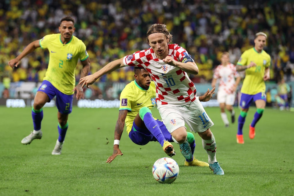 Croatia, like Real Madrid this year, find a way to win, and Luka Modric is at the heart of both teams
