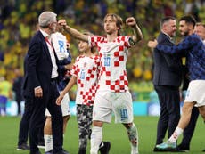 Luka Modric and Croatia, the destroyers of dreams, survive to preserve their own