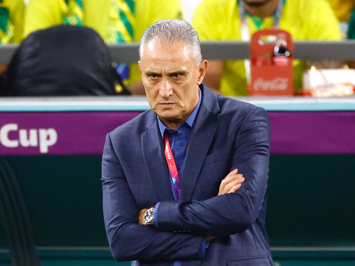 Tite confirms he will leave as Brazil coach following shock World Cup exit  to Croatia