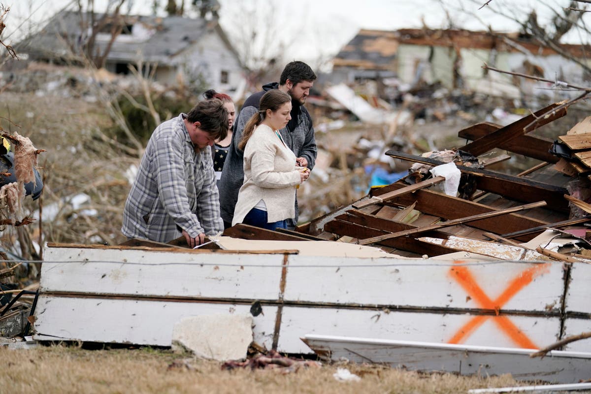 Kentucky remembers tornado victims as rebuilding continues