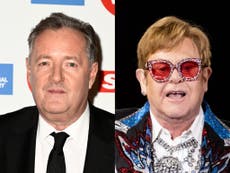 Piers Morgan questions Elton John’s post announcing he has quit Twitter