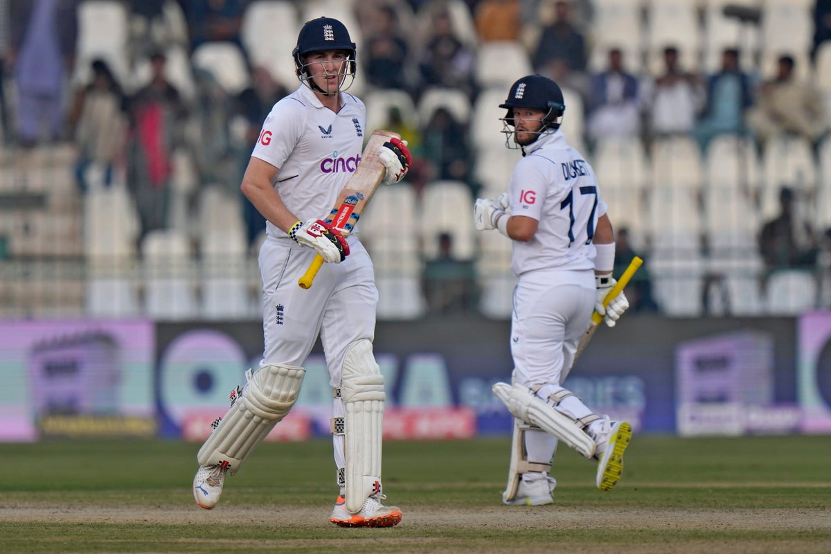 Harry Brook and Ben Duckett steer England into dominant position against Pakistan