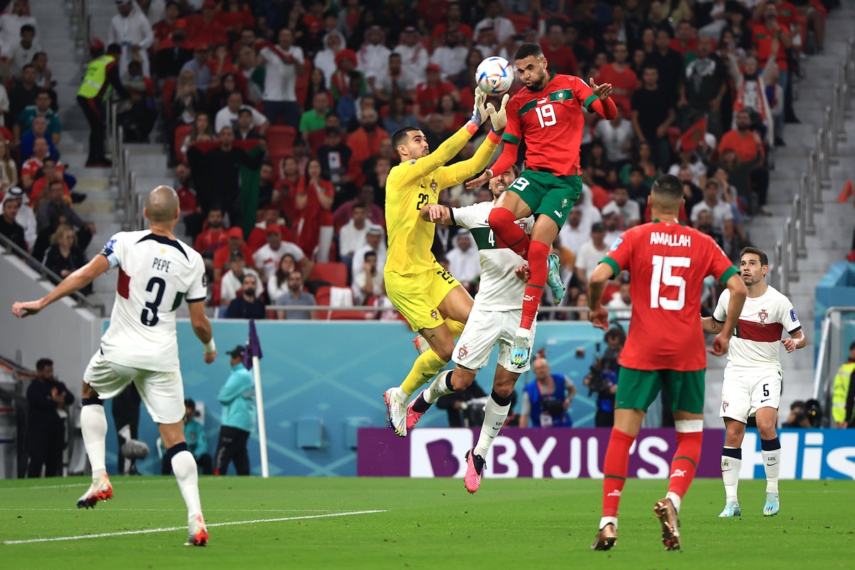 Portugal vs Morocco LIVE: World Cup 2022 score and updates from quarter-final – Youssef En-Nesyri goal gives Morocco shock lead as Cristiano Ronaldo still dropped