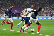 England vs France LIVE: World Cup 2022 score and updates from quarter-final