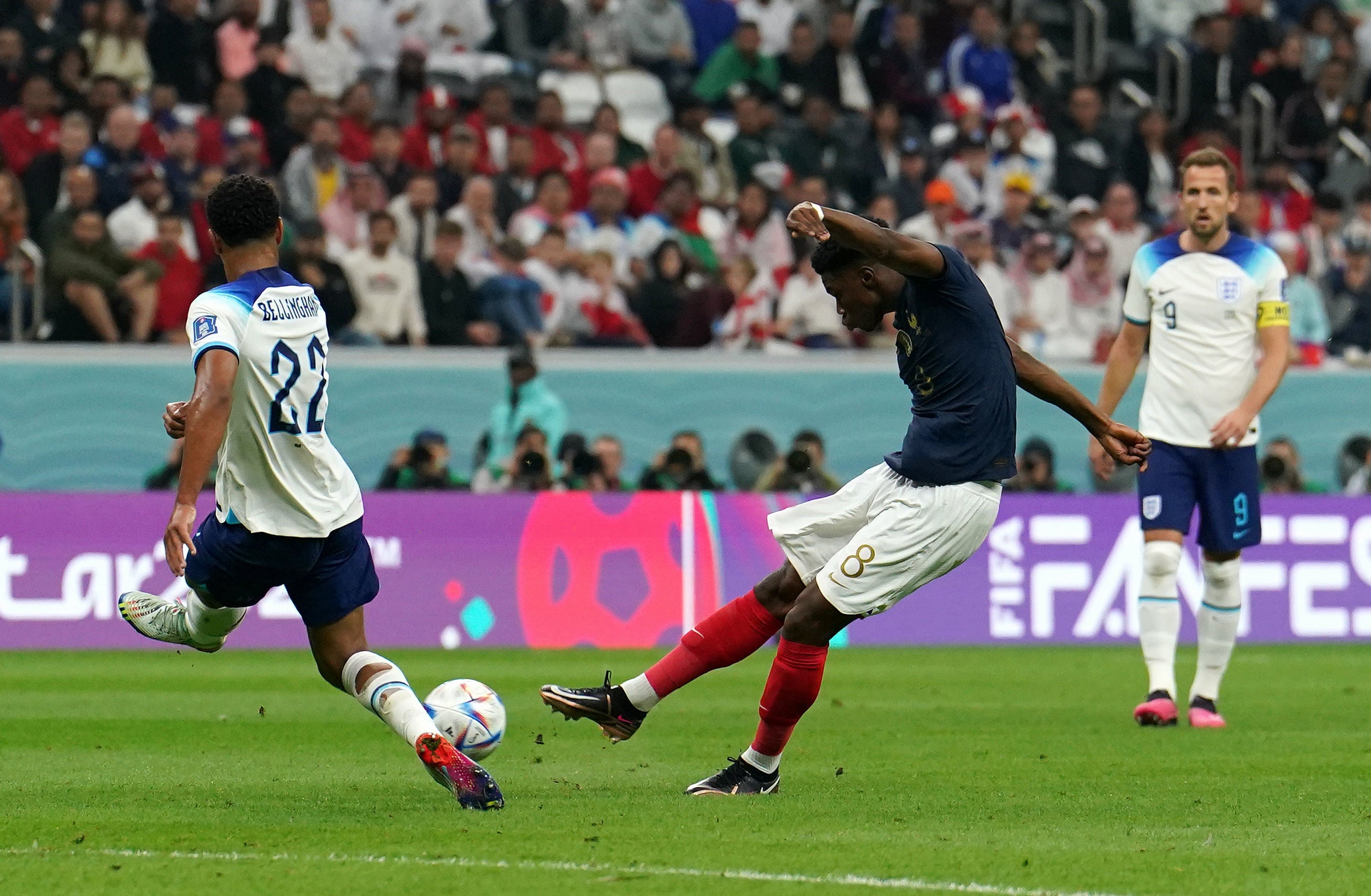 Tchouameni fired France ahead early on