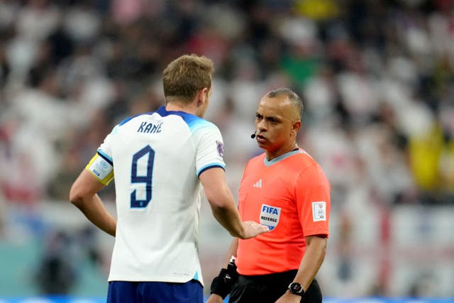 Wilton Sampaio (right) drew criticism (Nick Potts/PA)