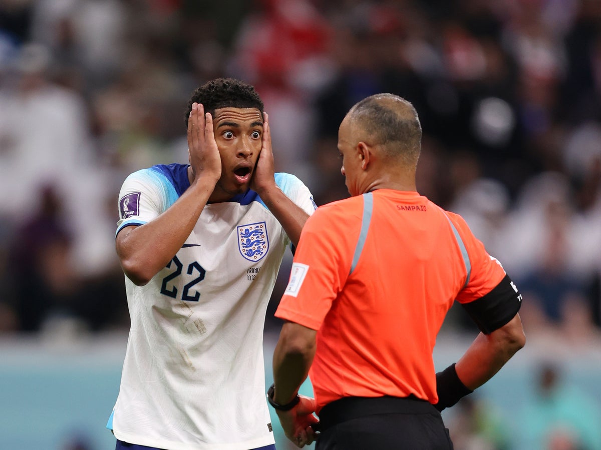 ‘Ref is a joke!’: England vs France referee slammed after World Cup exit