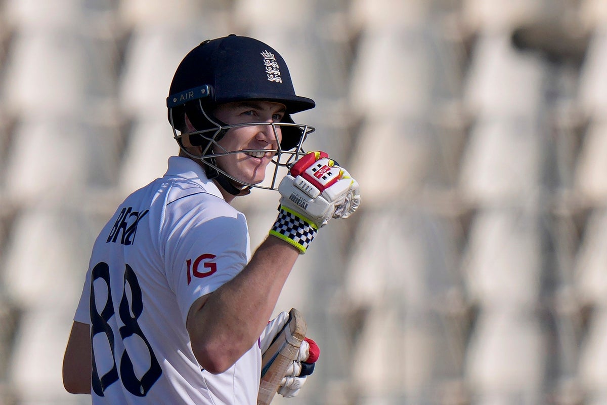 Harry Brook makes century as England set Pakistan 355 target to win second Test