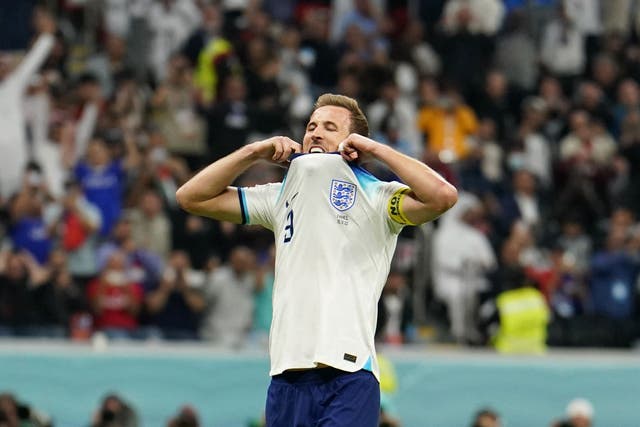England captain Harry Kane’s penalty miss against France will haunt him for a lifetime, according to Alan Shearer (Martin Rickett/PA)