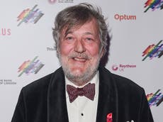 Stephen Fry says not having children has left a ‘big hole’ in his life