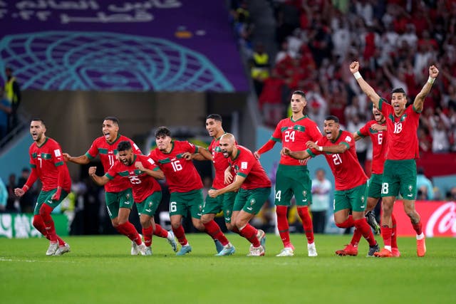 Morocco are the World Cup’s surprise package (Adam Davy/PA)