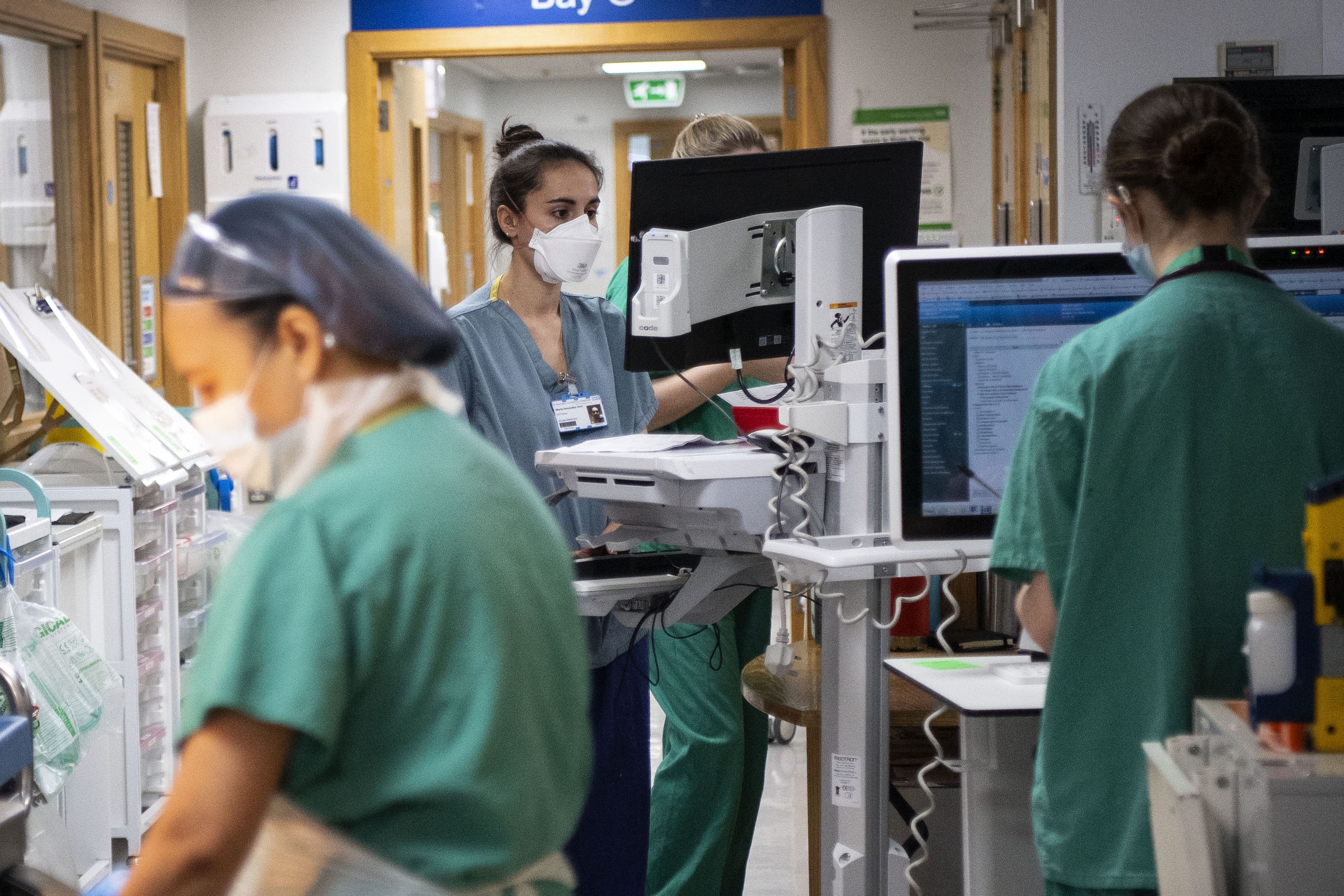 Nurses, paramedics and rail workers and Border Force officials will all strike over the coming weeks (Victoria Jones/PA)