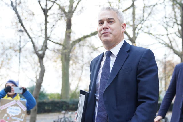 Health Secretary Steve Barclay has said he will ‘slash red tape’ to fast-track funding for motor neurone disease research (James Manning/PA)