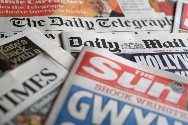 What the papers say – December 12 (PA)