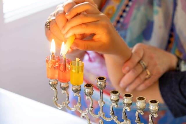 Celebrations for Hanukah are back after years of lockdowns (Alamy/PA)