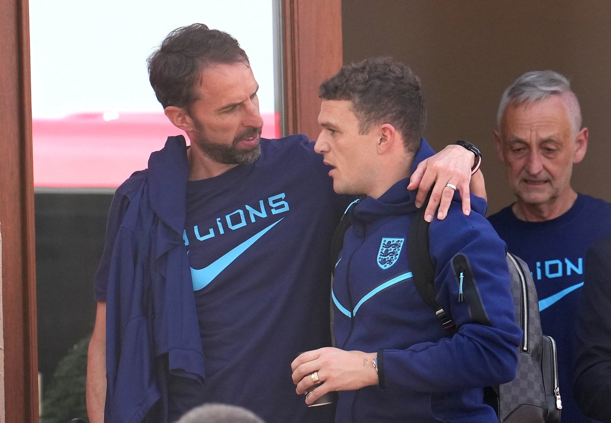 World Cup 2022 LIVE: England squad land in UK as Gareth Southgate ‘conflicted’ about future