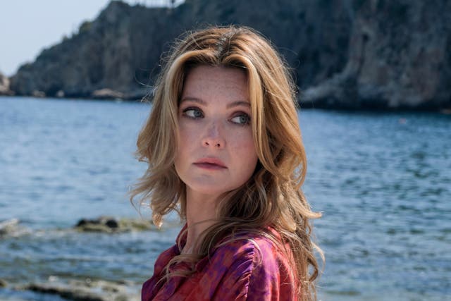 <p>Meghann Fahy as Daphne Babcock in ‘The White Lotus'</p>