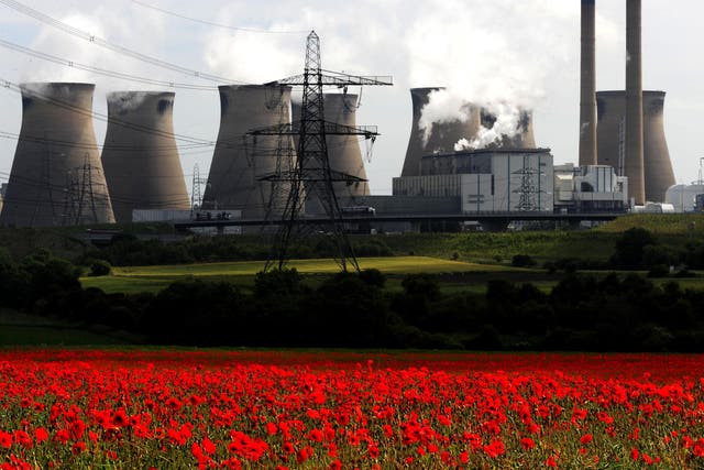 Britain’s electricity grid operator has asked two of its coal-fired power stations to start warming up as freezing weather conditions heaps pressure on the UK’s power network (John Giles/PA)