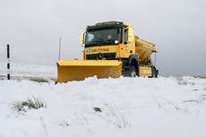 Coldest night of the year as temperatures plunge below minus 15C