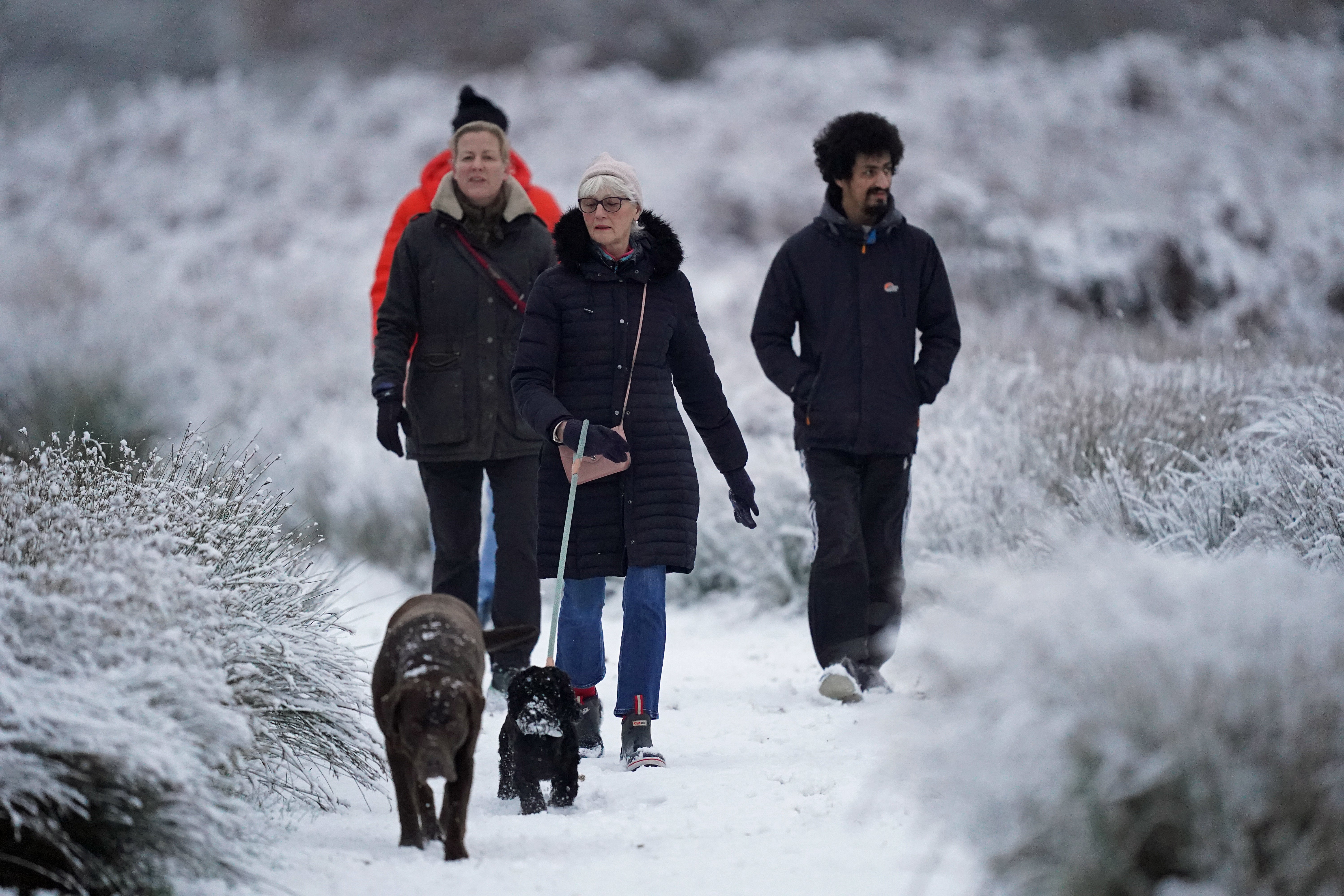 Weather warnings are in place across parts of the UK on Monday