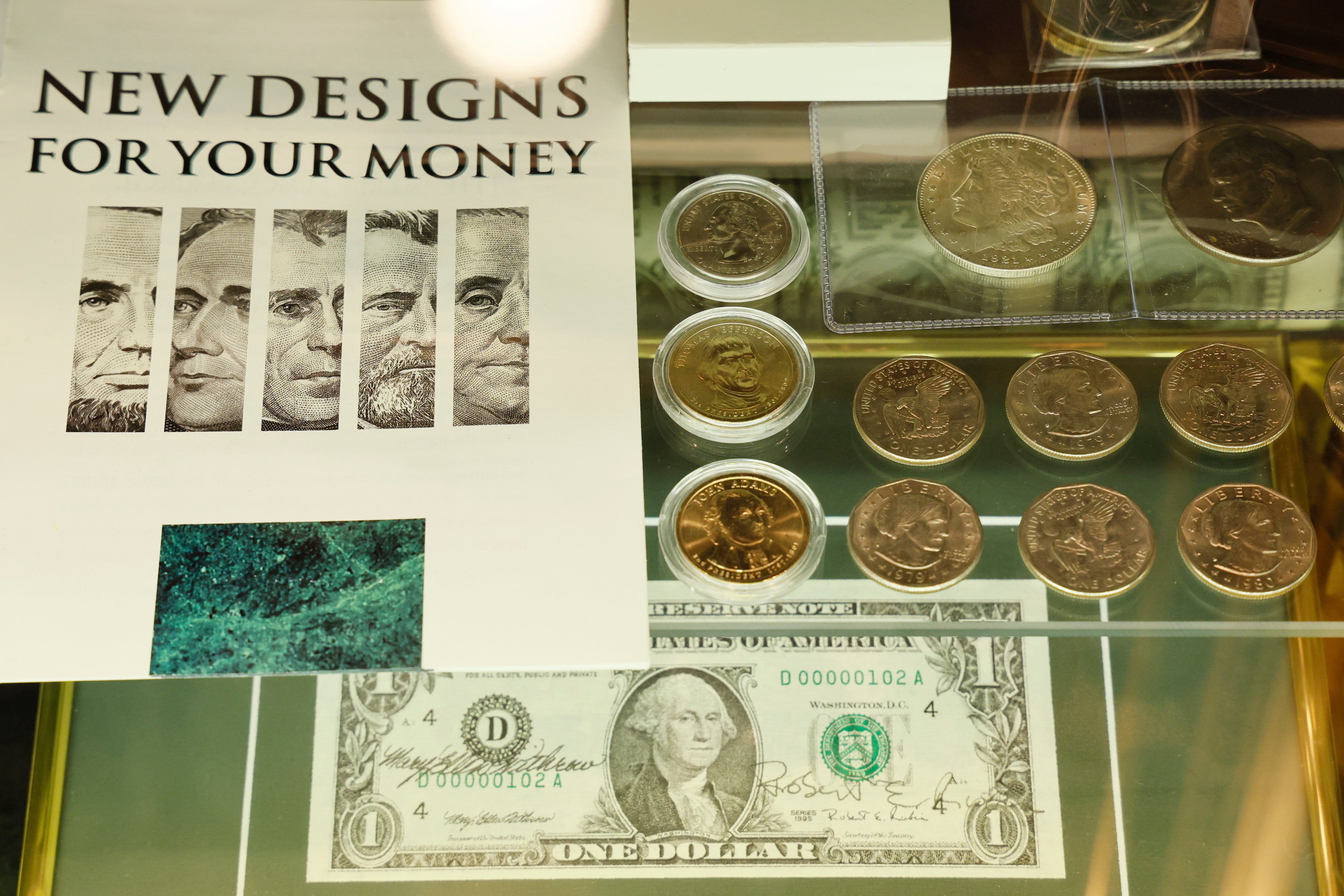 Historic Treasurer Memorabilia