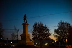 Final Confederate monument in Richmond, Virginia is pulled down