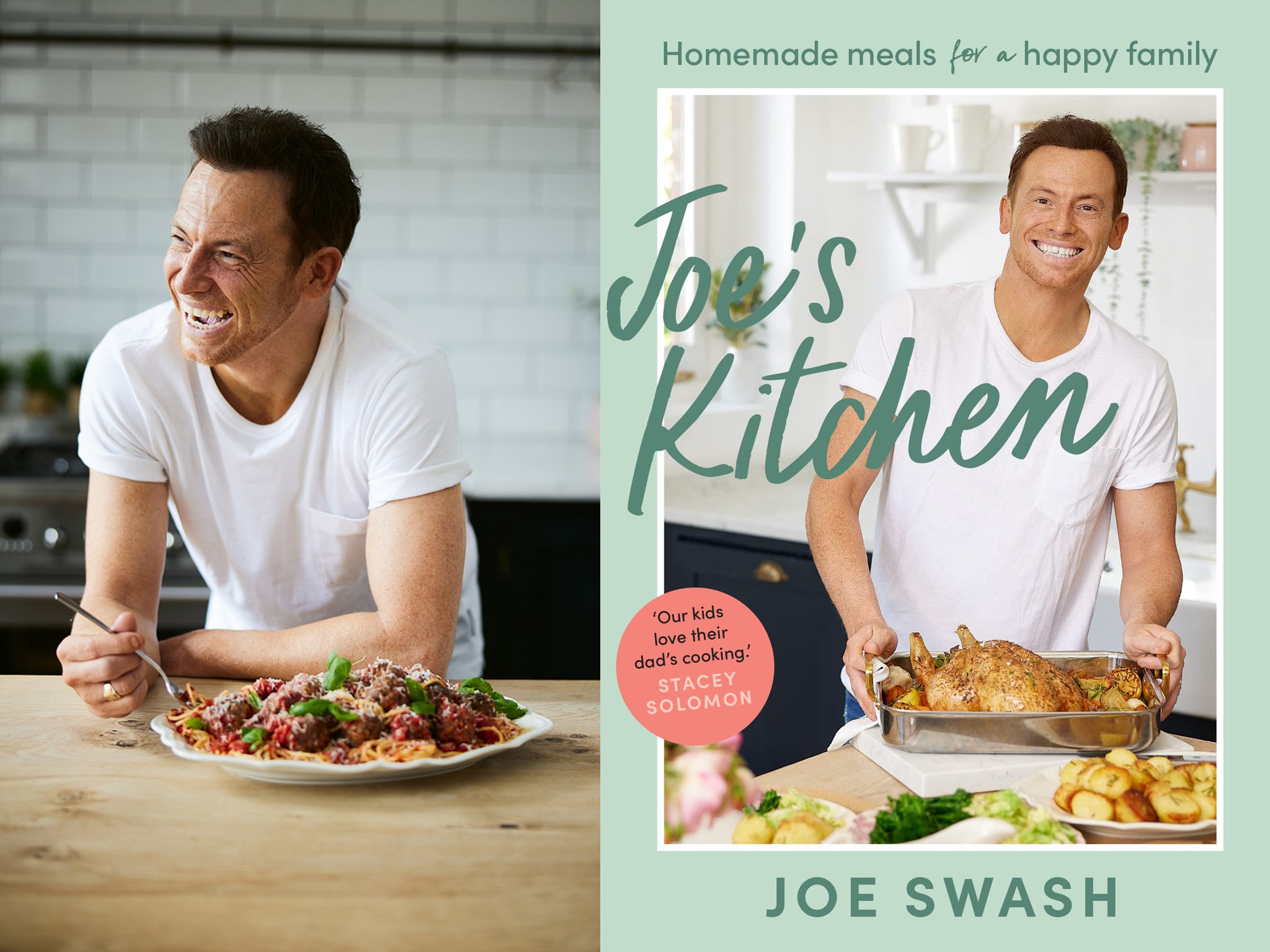 Joe Swash has written his first cookbook