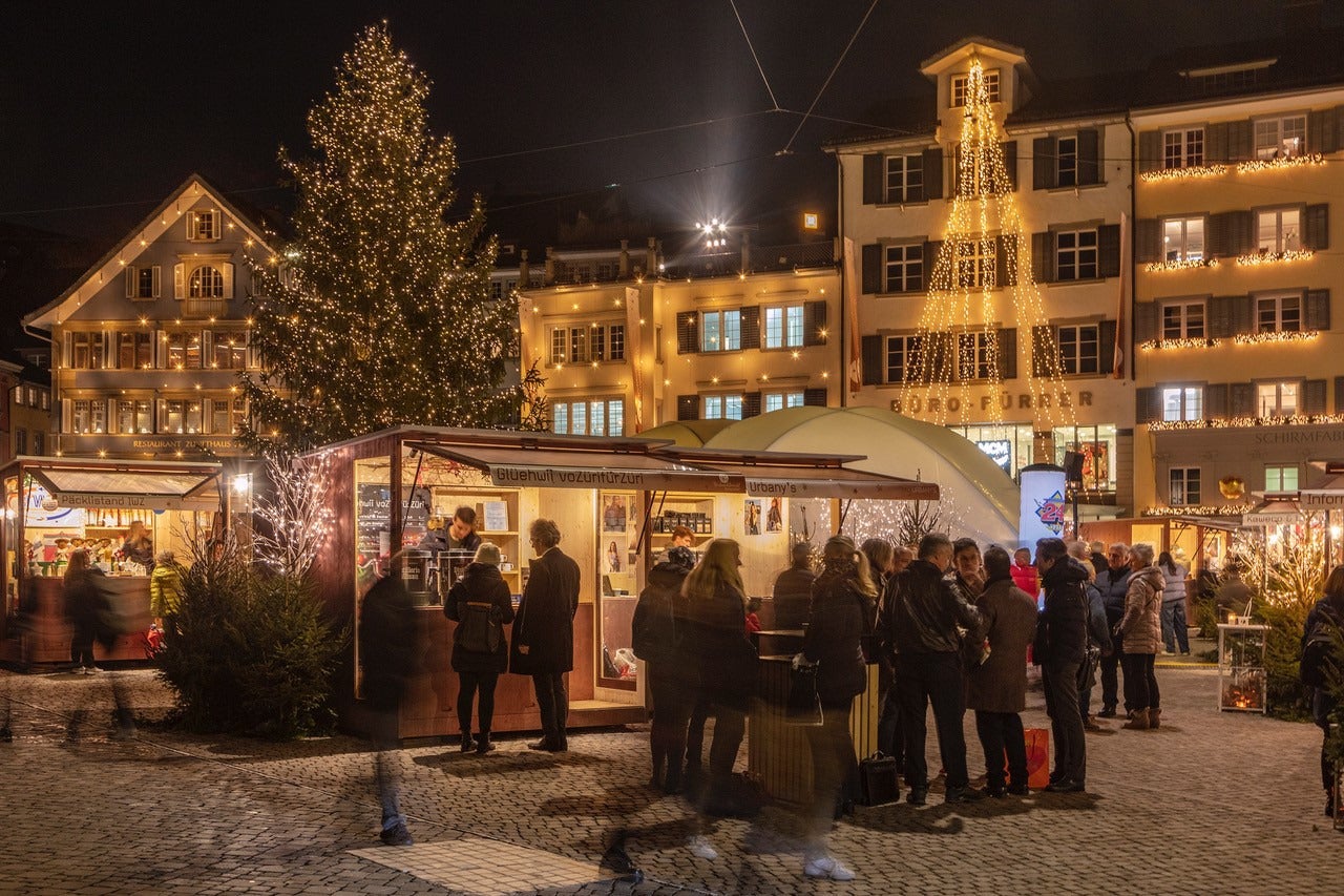 Zurich Munsterhof Christmas market