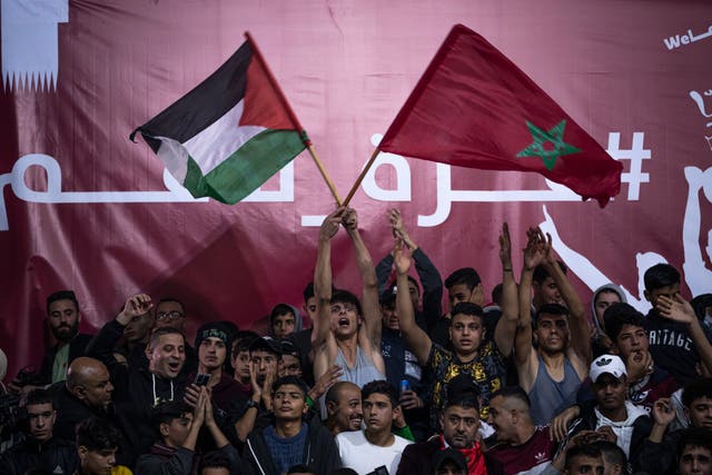 Soccer WCup Morocco Arab World
