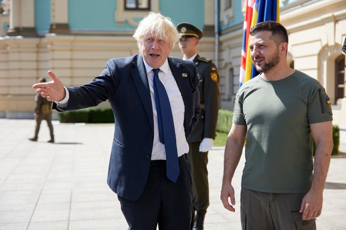Sunak faces calls from Johnson and Zelensky to give Ukraine long-range missiles 