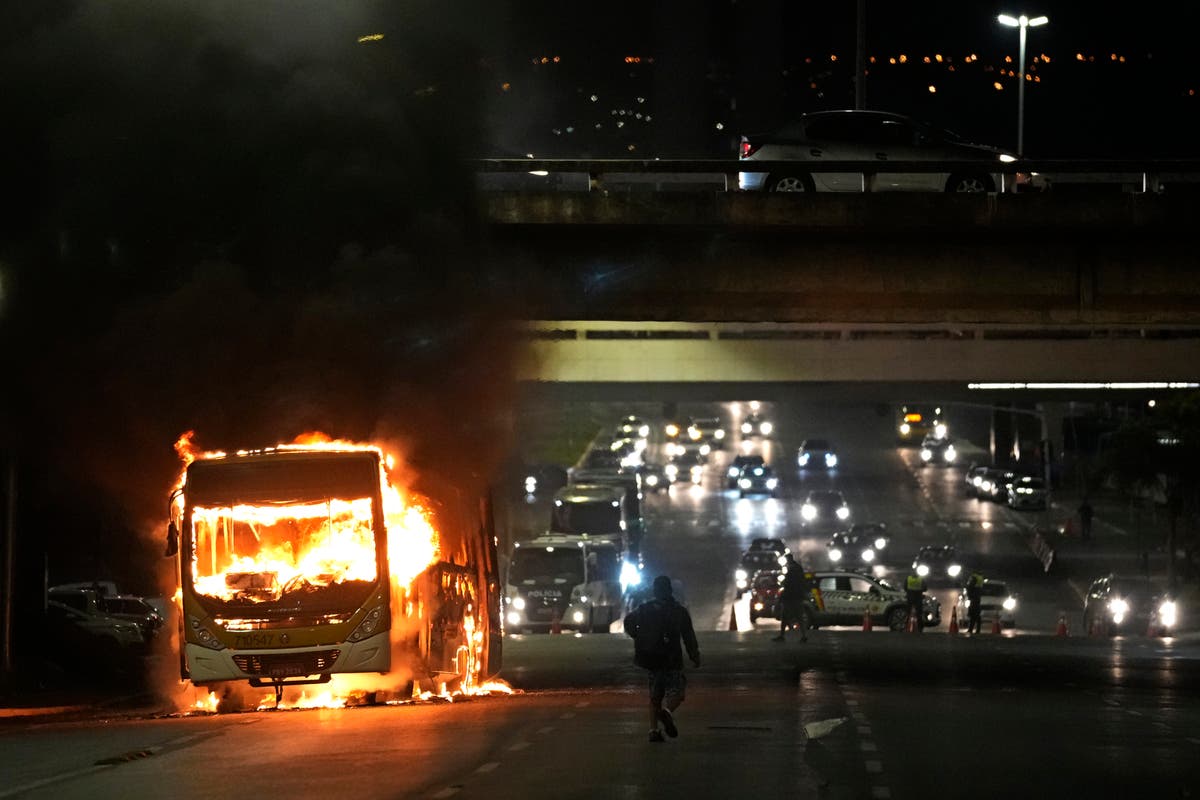 Bolsonaro supporters clash with police in Brazil's capital