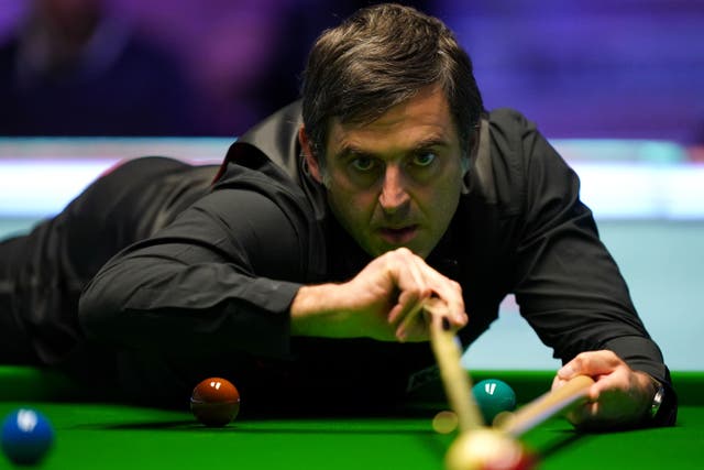 Ronnie O’Sullivan (pictured) beat Belgian teenager Ben Mertens 4-3 in the English Open (Tim Goode/PA Images).