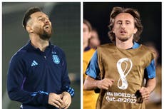 World Cup 2022 LIVE: Lionel Messi’s Argentina set for Qatar semi-final with Luka Modric’s Croatia