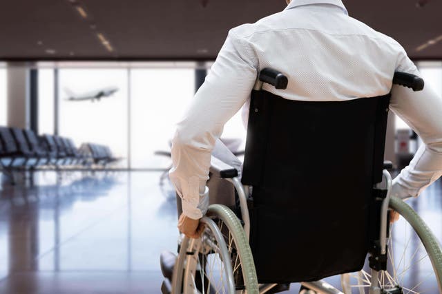 Many disabled and less mobile passengers missed summer flights at Heathrow due to the airport’s poor accessibility performance, the aviation regulator has found (Andriy Popov/Alamy/PA)