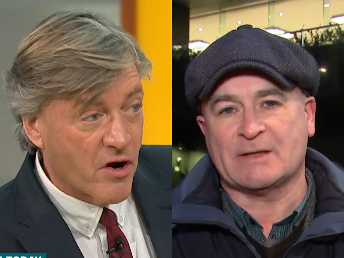 Richard Madeley defends ‘unprofessional’ GMB row with RMT boss Mick Lynch