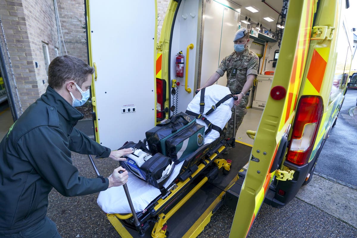 Military has just 40 paramedics qualified to work in NHS