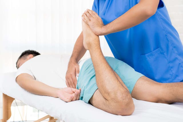 Physiotherapists in 112 organisations in England and in every health board in Wales now have a mandate for strike action (Alamy/PA)