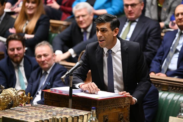 The Prime Minister announced a raft of immigration changes on Tuesday (UK Parliament/Jessica Taylor/PA).
