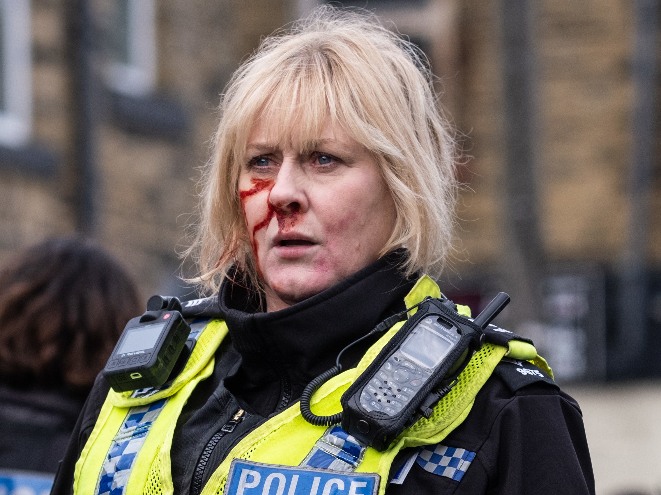 Sarah Lancashire as Catherine Cawood in series three of ‘Happy Valley'