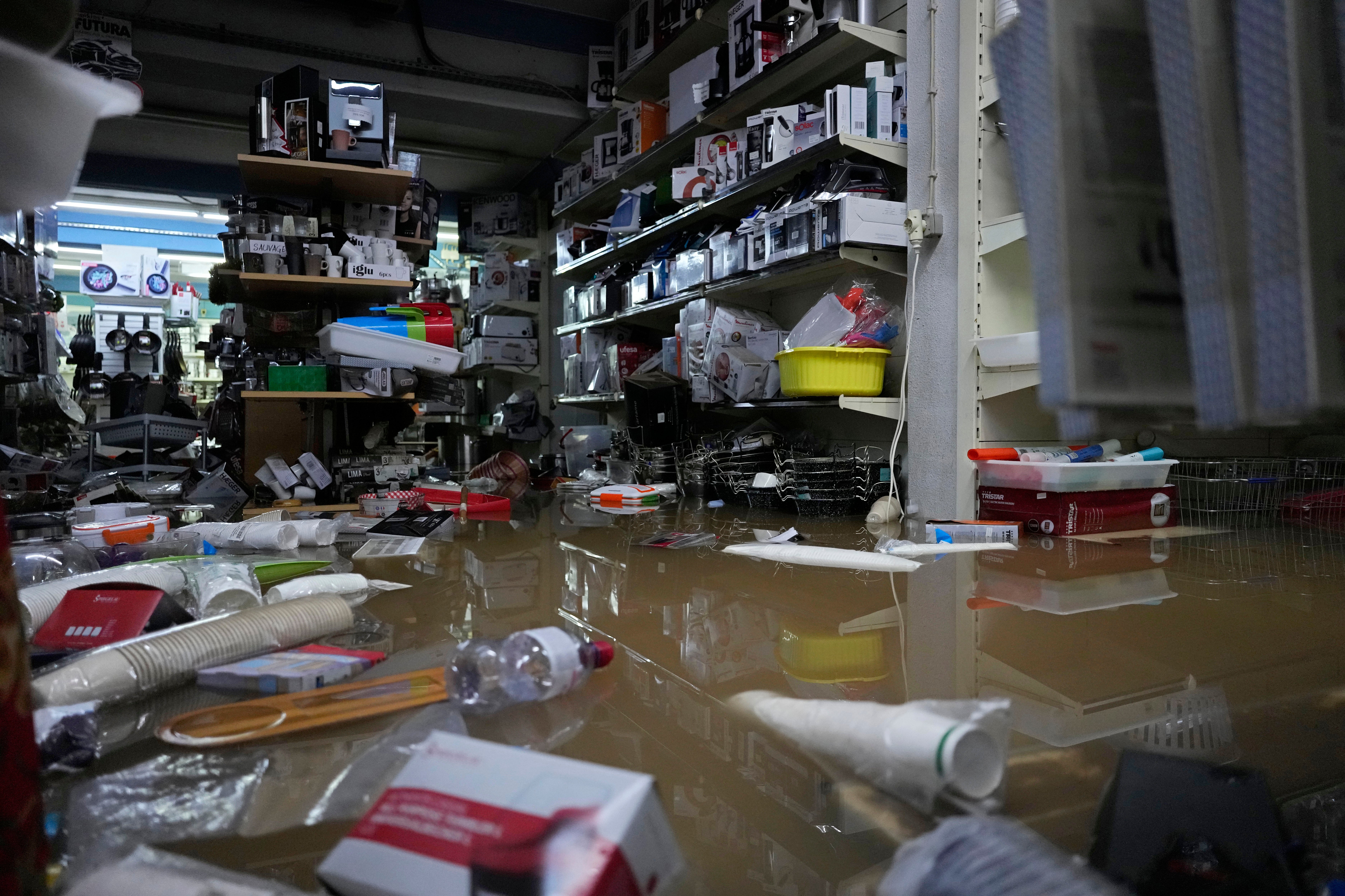 Portugal Spain Storm