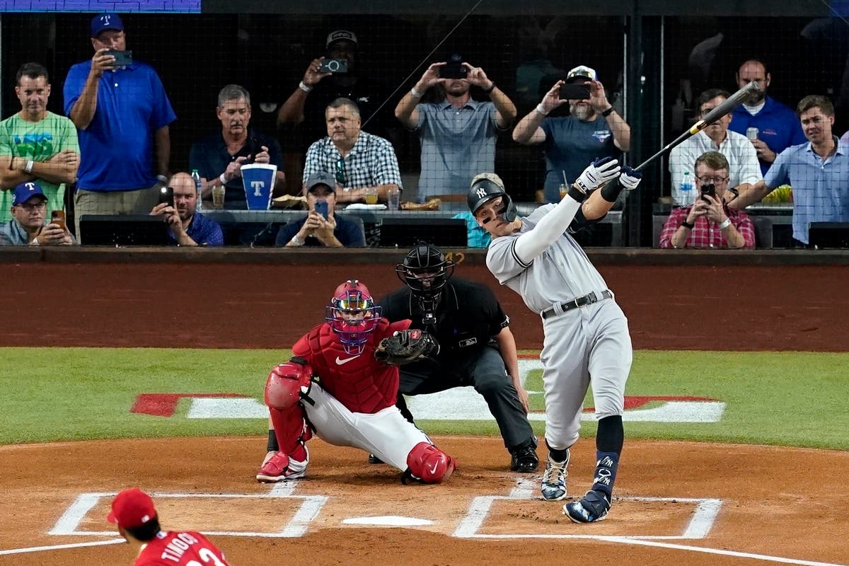 Aaron Judge is AP male athlete of year after setting HR mark | The ...