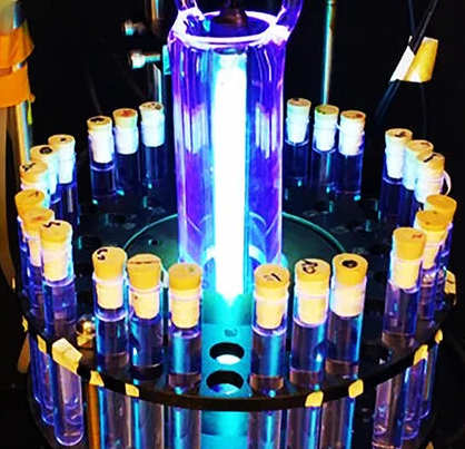 <p>Ultraviolet light used for water treatment</p>