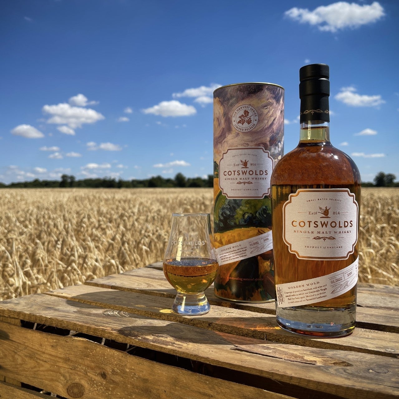 Cotswolds Distillery’s Golden Wold, a single malt whisky with a rich and fruity character