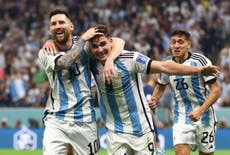 Lionel Messi stars as Argentina sweep past Croatia into World Cup final