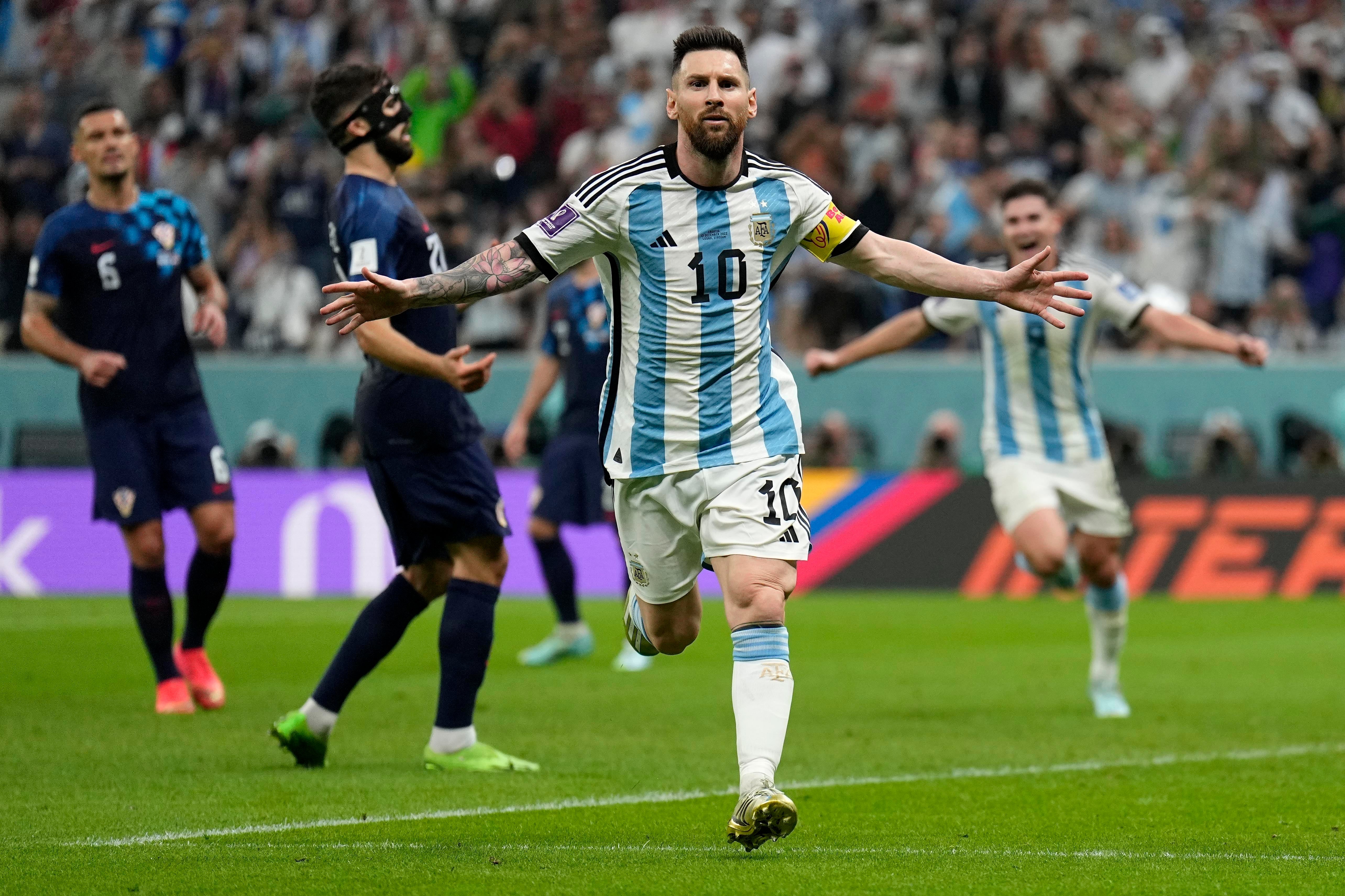 Lionel Messi, even at 35, has been pivotal to Argentina’s run to the final